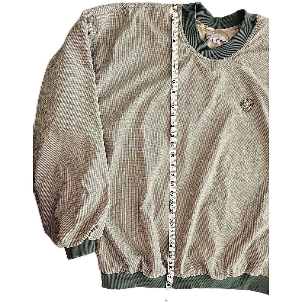 VTG Nicklaus Men's Large Soft Shell Golf Pullover Windbreaker Gray Long Sleeve - Picture 8 of 11